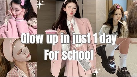 15 Ways to Glow Up in 24 Hours for School | 100% Working Hacks
