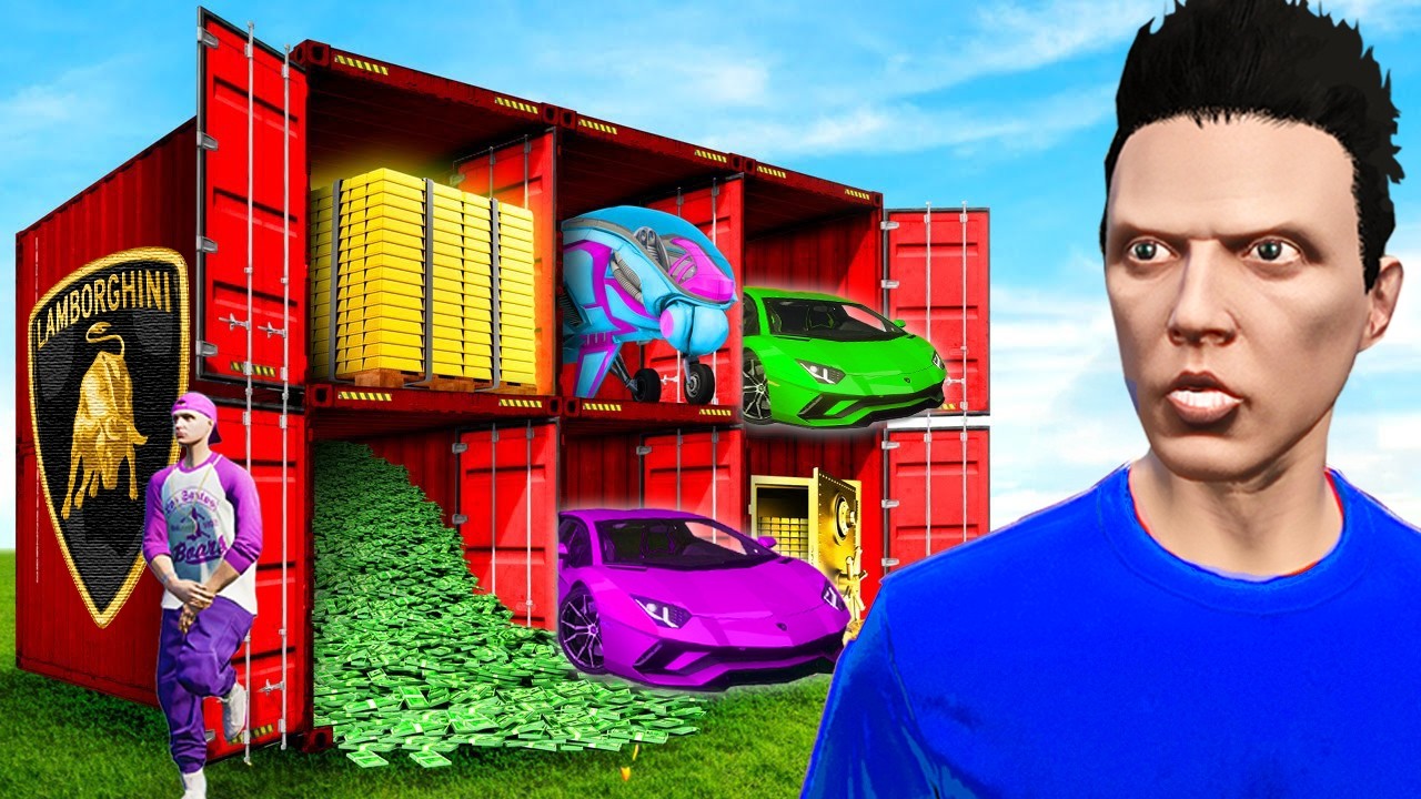 Am Deschis Containere Lamborghini SECRETE în GTA 5!