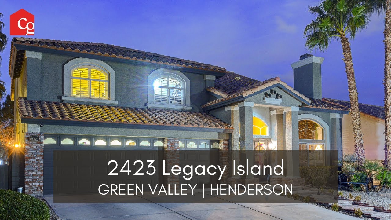 2423 Legacy Island Cir, Henderson, NV 89084 | The Cramer Group Urban Nest Realty