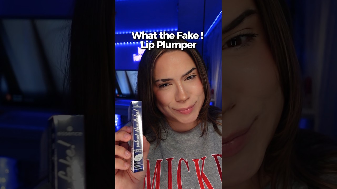 Try out the NEW What the Fake Lip Plumper by Essence 💗