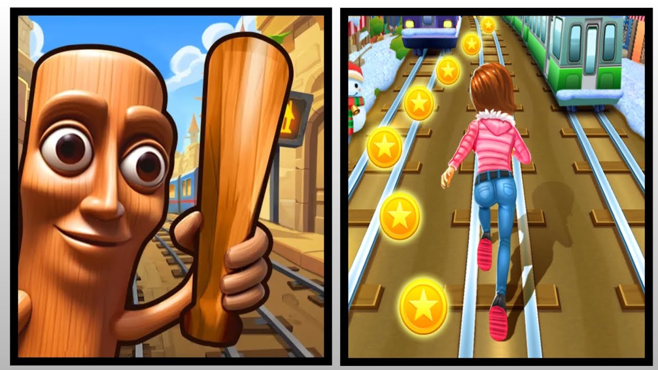 Subway Rush Escape VS Subway Princess 😱 | Epic Runner Battle | New ...