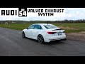 Audi b9 s4 valved exhaust system  ecs tuning