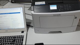 L'instalation: Imprimante Lexmark MS510 avec Driver