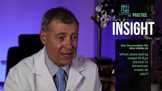 Voted Newsweek Eye Doctor in America Eric Donnenfeld MD talks about who gets the credit