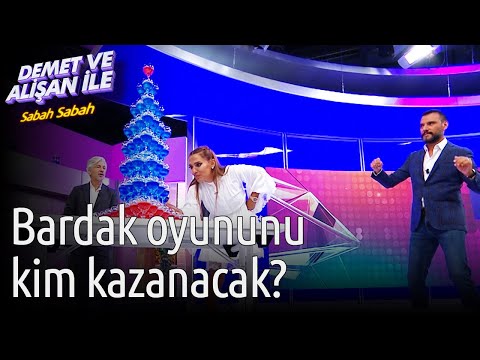 Demet ve Alişan ile Sabah Sabah | Bardak Oyununu Kim Kazanacak?