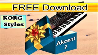 Стиль подарок~Любая модель KORG Pa скачать "Akcent Disco2" ⭐ FREE Style Download for KORG Pa series