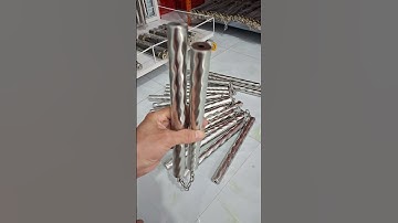 Sỉ côn nhị khúc inox xoắn