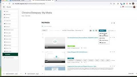 Uploading Zoom Recordings to Kaltura