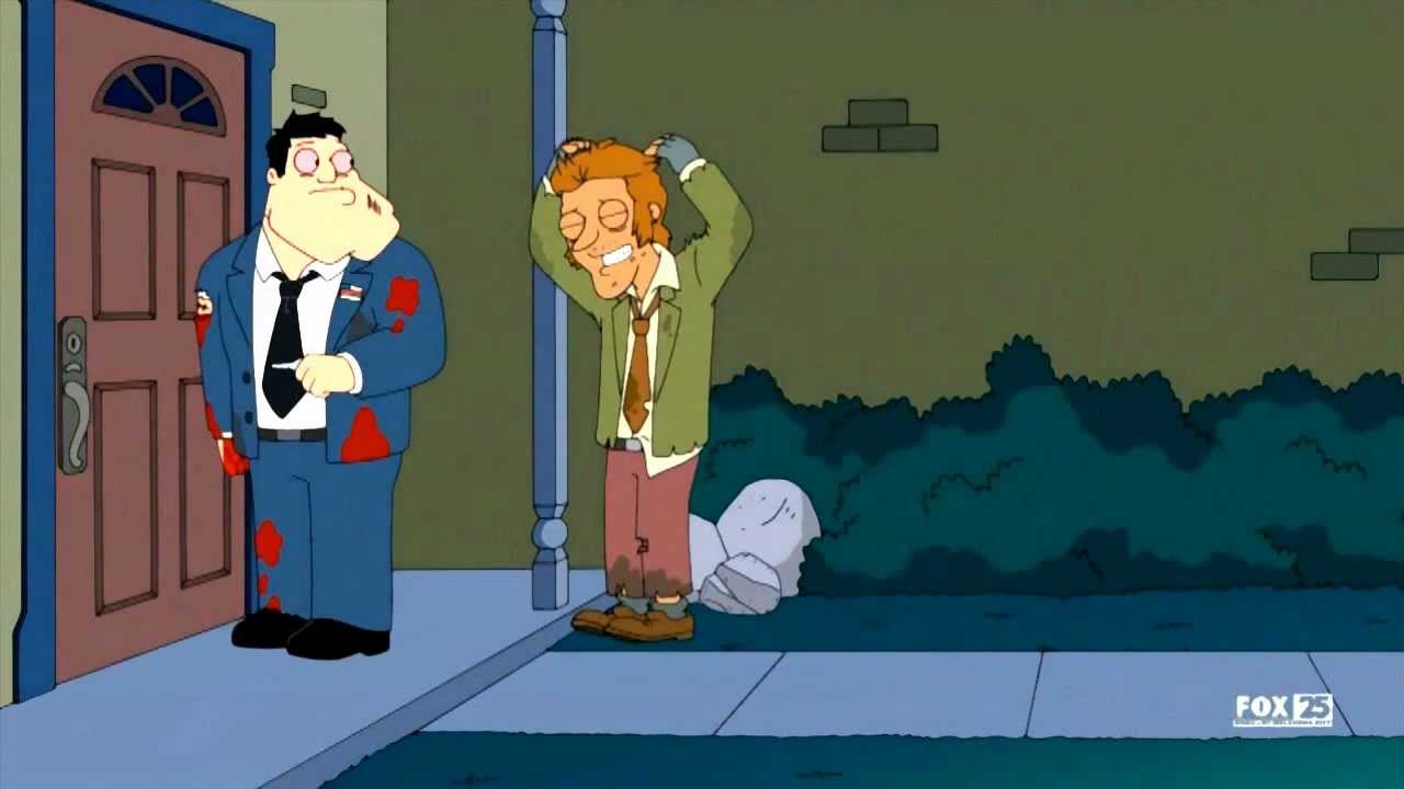 Kopie van American Dad- Less Money Mo' Problems, Funny Homeless Guy