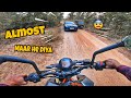 DEEP INTO THE FOREST 14KM| IT WAS SCARY🥺ALMOST CAR वाले ने मार ही दिया था #vlog27
