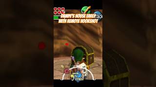 Dampe's house early with remote hookshot #zelda #majorasmask #glitch #retrogaming