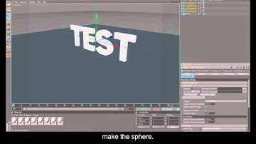 cinema 4D R12 tutorial: Thrausi text