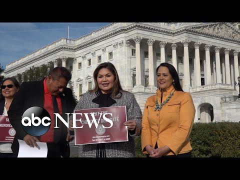 Cherokee natives are asking for official representation in washington