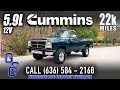 First Gen 12v Cummins Stick Shift For Sale: 1993 Dodge Ram 250 4x4 5-speed With Only 22k Miles