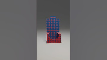 Tea Box Flat Template – Folding Animation #productanimation  #FoldingAnimation #FlatTo3D #boxfolding