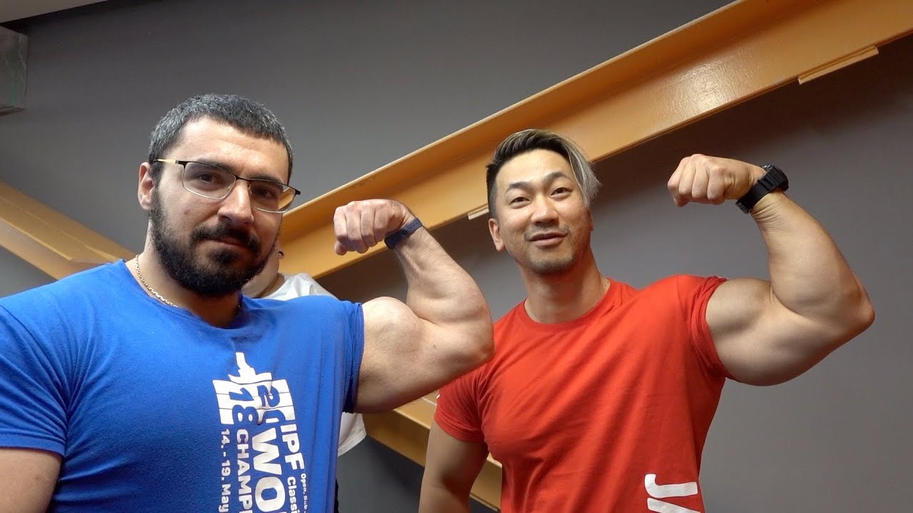 【世界ベンチ】世界王者チャップリンコ選手登場！！世界トップクラスの選手と日本選手団の合同練習！！