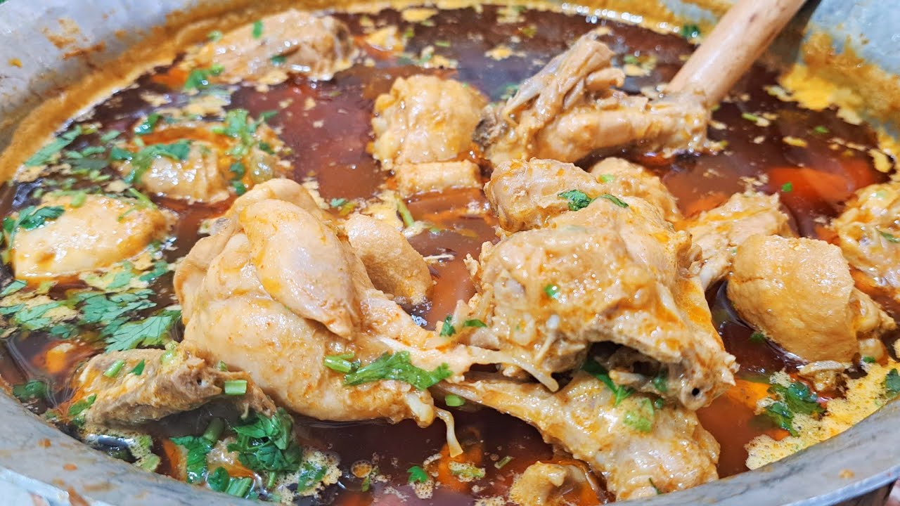 5kg Lucknowi Chicken बावर्ची की सीक्रेट रेसिपी,शादियो वाला चिकन कौरमा