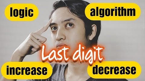 Last Digit Algorithm Binary Rise Fall Strategy