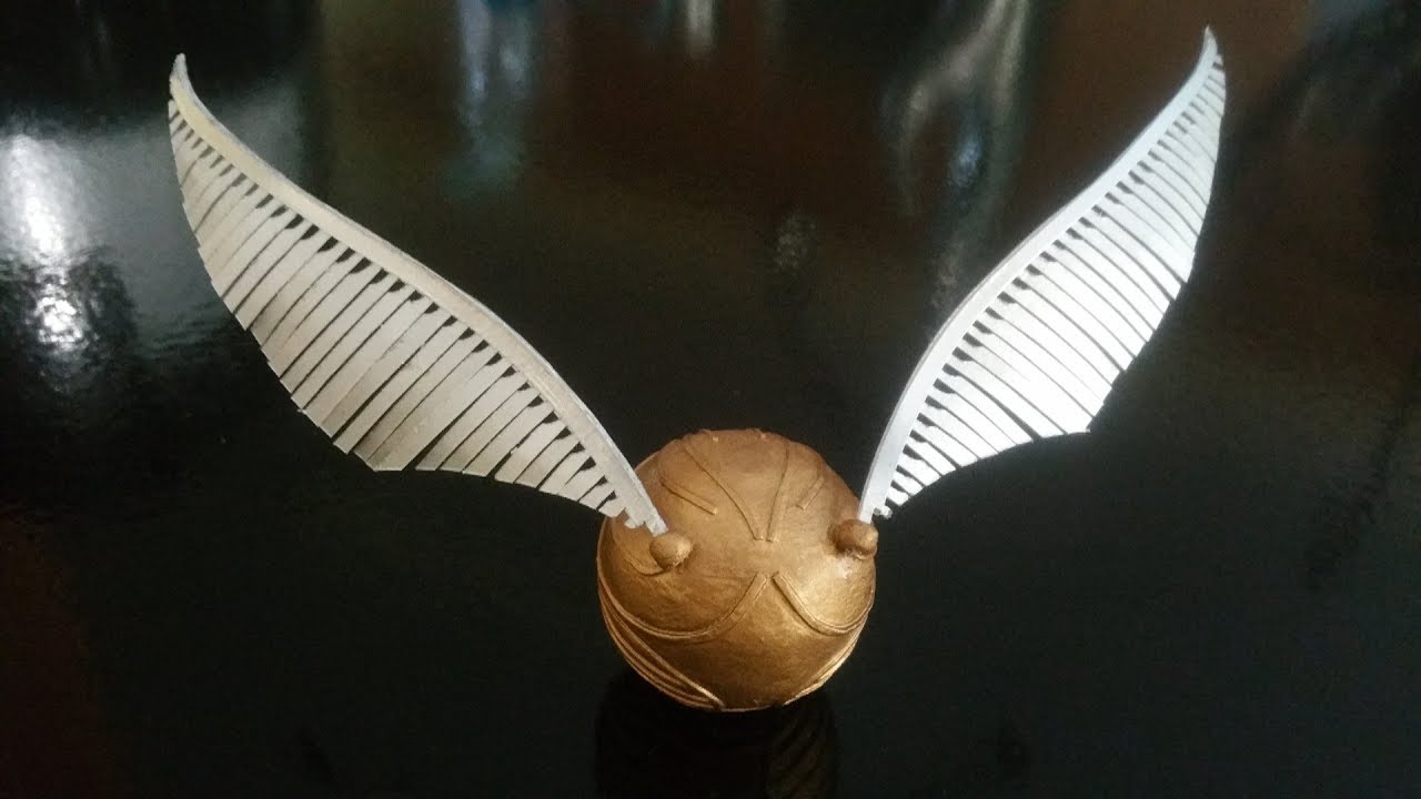 The Craft Mansion on X: HARRY POTTER  How to Make the GOLDEN SNITCH Video  tomorrow @7:00pm ❤️ Stay Tuned! #prop #howto #craft #diy #harrypotter # goldensnitch #hermionegranger #ronweasley #quidditch #iopenattheclose #gold  #snitch #