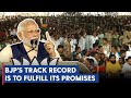 BJP fulfills its promises: PM Modi in Nizamabad