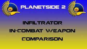 NC Infiltrator Weapons In-Combat Comparison - Planetside 2