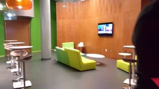 RagingWire Data Center Entrance and refreshment lobby