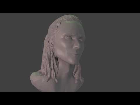 blender人物雕刻