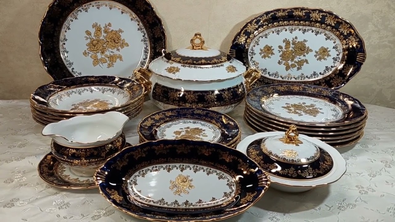 Всё о фарфоре. Столовый сервиз 