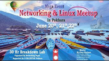 Talking about 30+ Hrs Networking & Linux BootCamp || Pokhara Special || Jiwan Bhattarai
