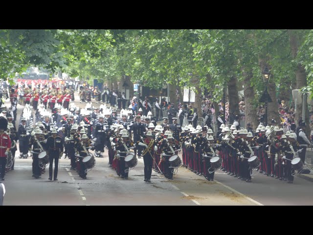 Platinum Jubilee Pageant - Military Procession class=