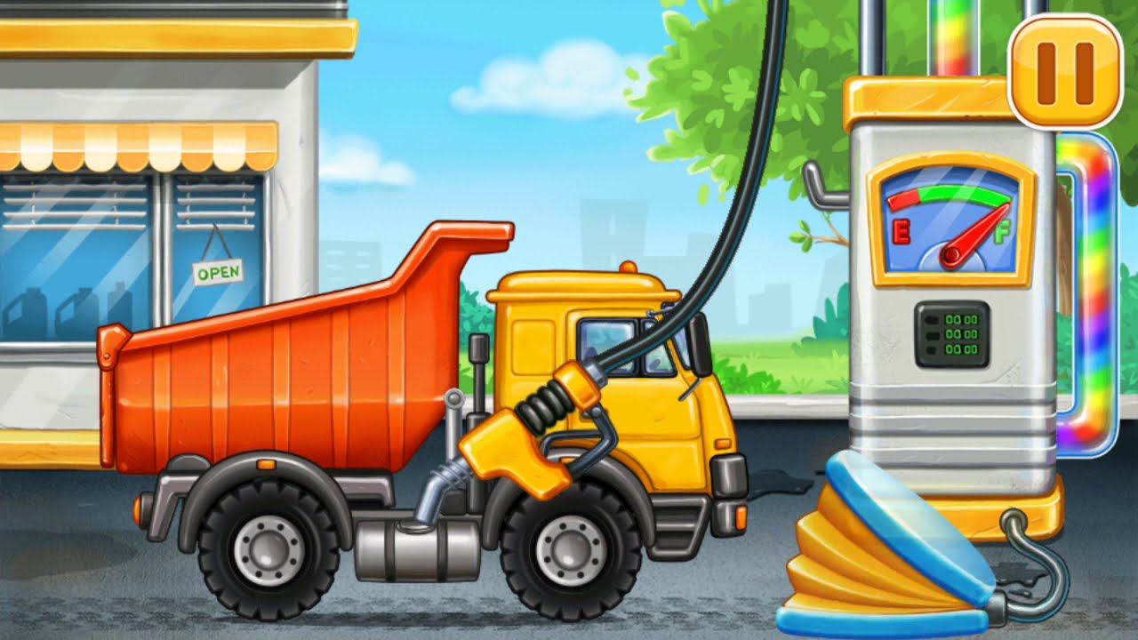 How to make a Truck build than what can you do kid game awesome kid