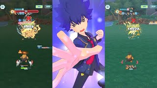 S+ Grid EXR Academy Hugh solo : Latios | Latias | Pokemon Masters EX screenshot 2
