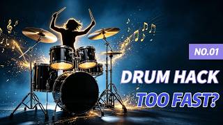 Key point：How to Play a Basic Drum Beat (Easy)  NO.1 (Lesson #4)🥁