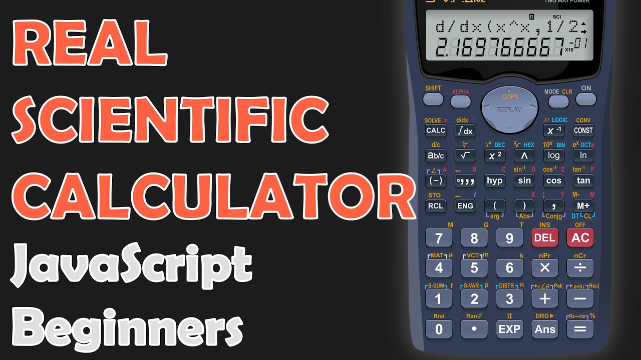 Build a Scientific Calculator Using JavaScript [Beginners]