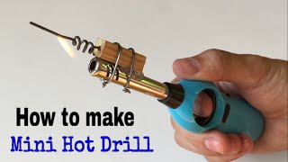 How to Make a Hot Drill (Foam Cutter) From a Lighter - Tutorial