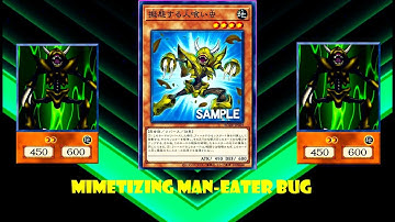 (YGOPRO)Mimetizing Man-Eater Bug deck,Man-Eater Bug , Burst of Destiny