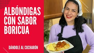 Albóndigas con Sabor Boricua