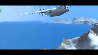 TFS Timelapse Flight - Cliffs Airport-Terminus Airport (15mins)
