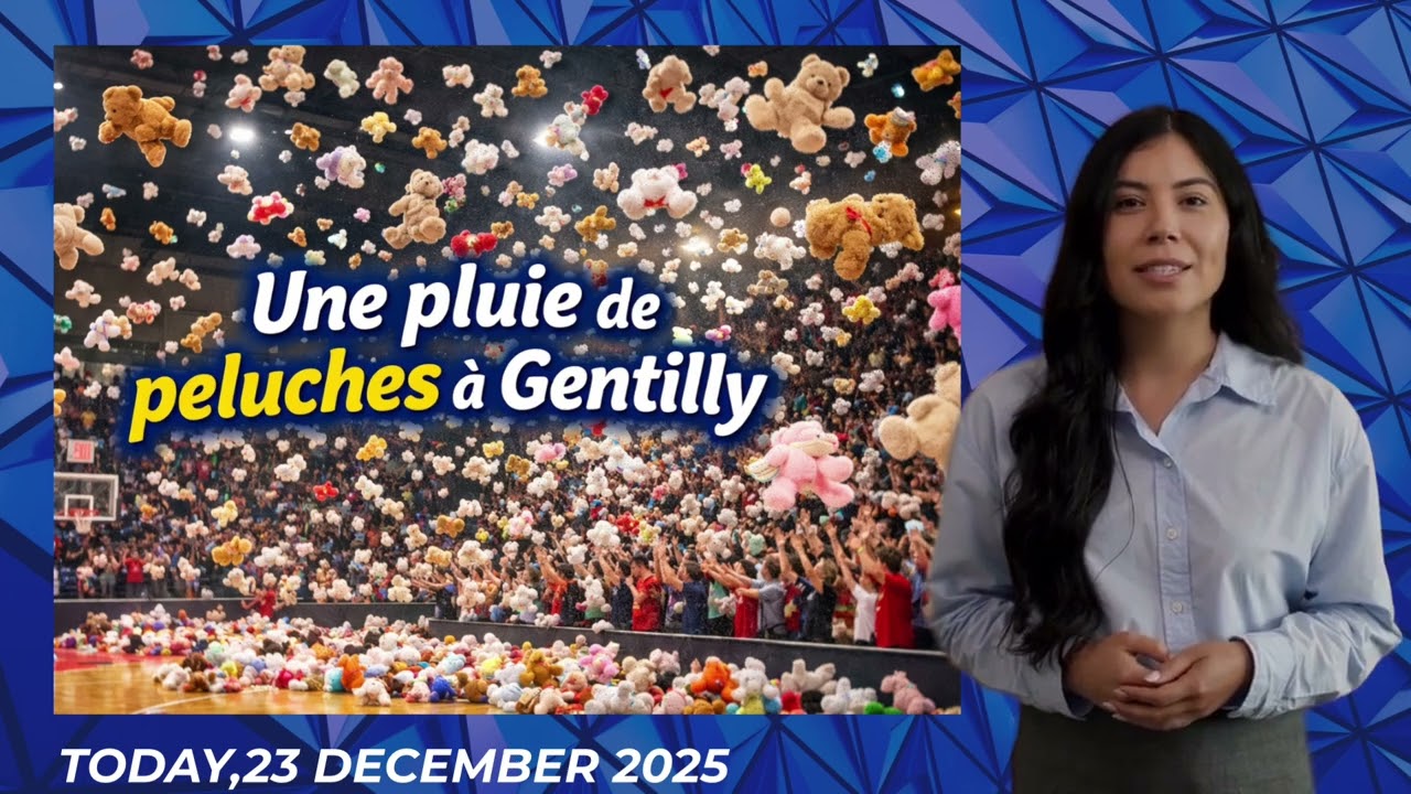 Une pluie de peluches magique à Gentilly 🧸✨🌔