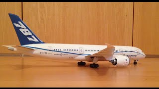 Revell Boeing 787-8 Dreamliner assembly
