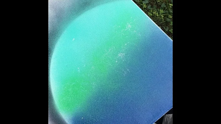Galaxy spray painting