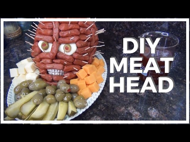 Halloween DIY ♥ Pinhead Meat Head 