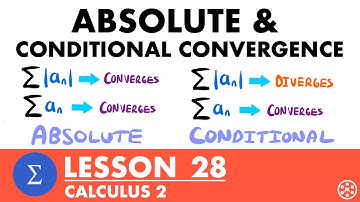 Absolute & Conditional Convergence | Calculus 2 Lesson 28 - JK Math