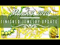 Finished Jewelry Update | Beading Project Share | March 2020