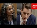 Hawley Tells Biden Judicial Nom He Thinks She's Pretending Not To Know Case Law To Avoid Answering