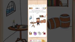 Brain Test 2 - Captain Mary - Level 1 Walkthrough Solution By Mobile Gaming Junction screenshot 2