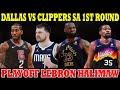 LAKERS BIG 3 is BACK &quot;67 PTS&quot; PLAYOFF LEBRON Wag GAGALITIN | DALLAS vs CLIPPERS sa 1st ROUND