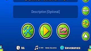 Geometry dash Sonic Wave 29%-43% (progress #4)