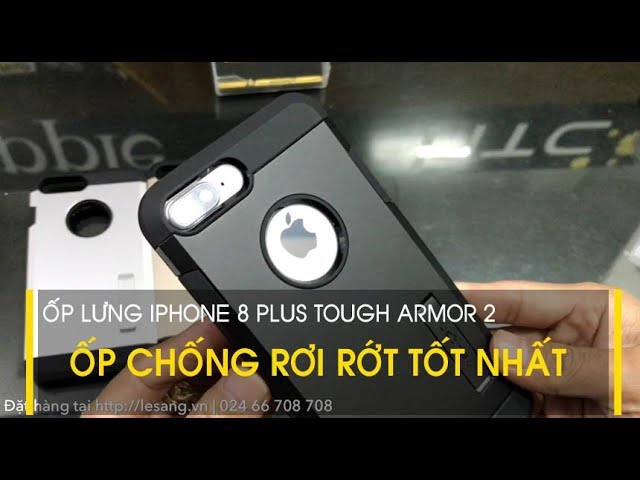LÊ SANG | Ốp lưng iPhone 8 Plus / 7 Plus Spigen Tough Armor chống rơi rớt tốt nhất từ Mỹ