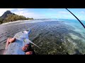 New Episode Fishing during the low tide. Le Morne, Mauritius
